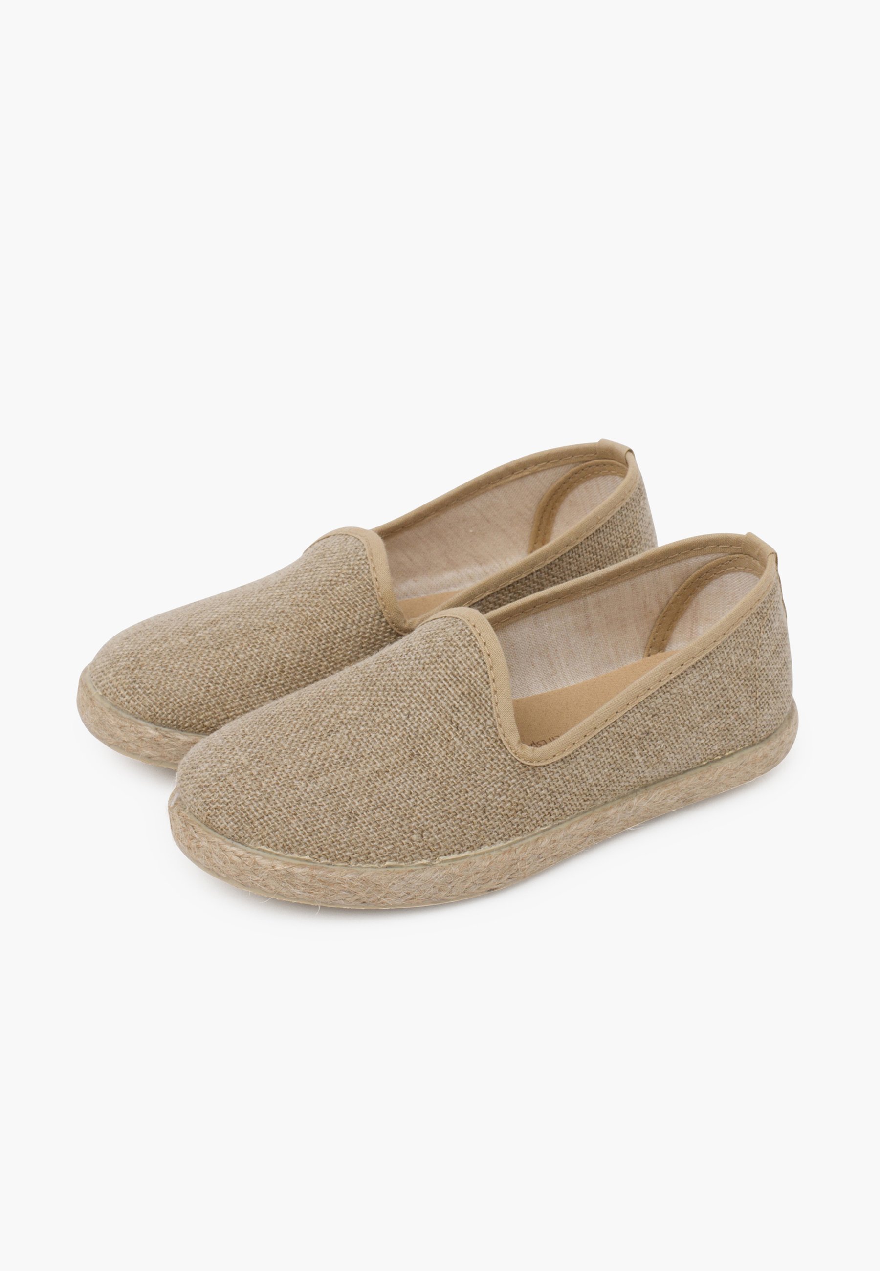 Espadryle Pisamonas - naturalne