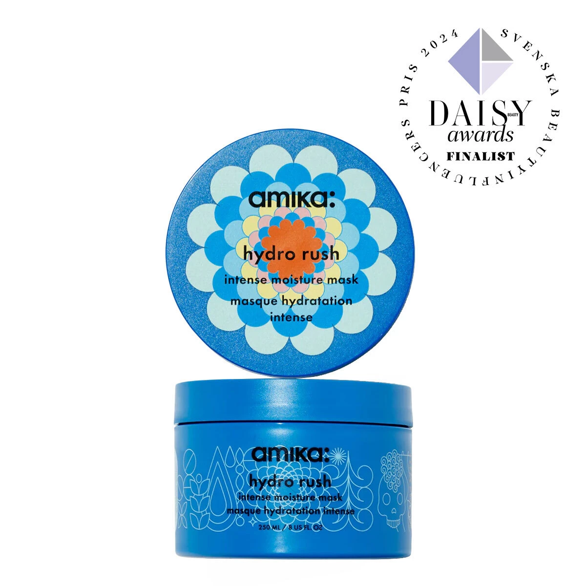 Máscara Capilar Hidratante Intensa Hydro Rush 250 ml - Amika