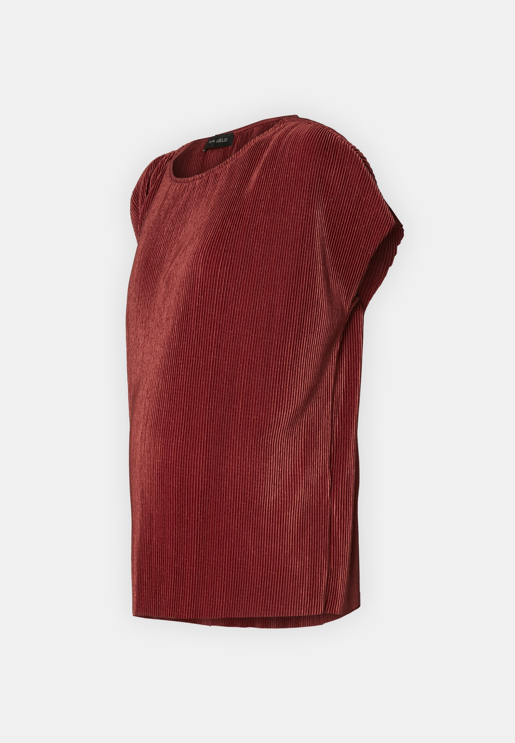 Anna Field MAMA Print T-shirt - bordeaux