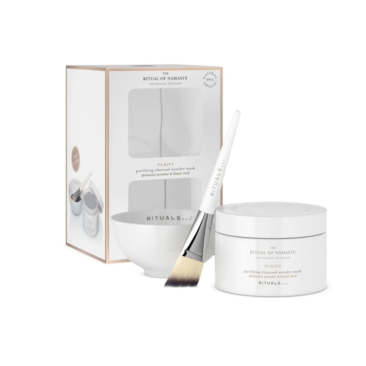 The Ritual of Namaste Purifying Charcoal Wonder Mask - Maschera Purificante viso