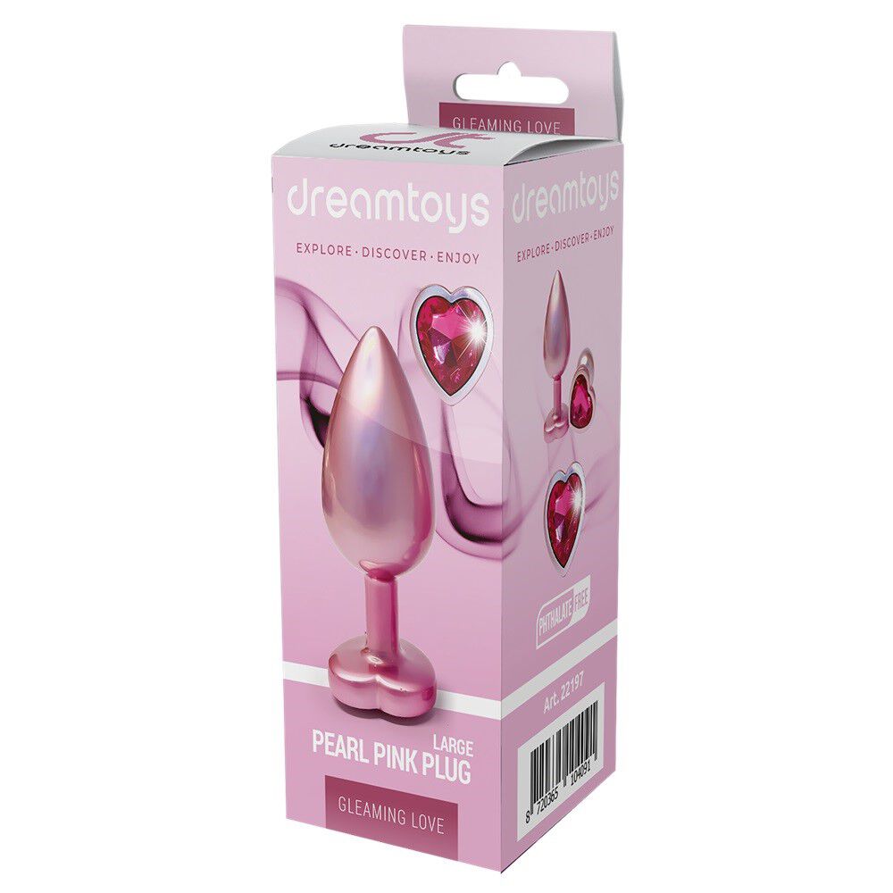 Dream Toys Mirdzošas Mīlas Pērles Rozā Aizbāznis