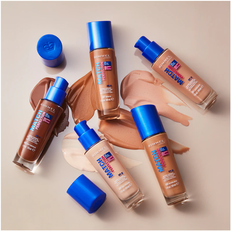 Tekutý make-up Rimmel Match Perfection SPF 20