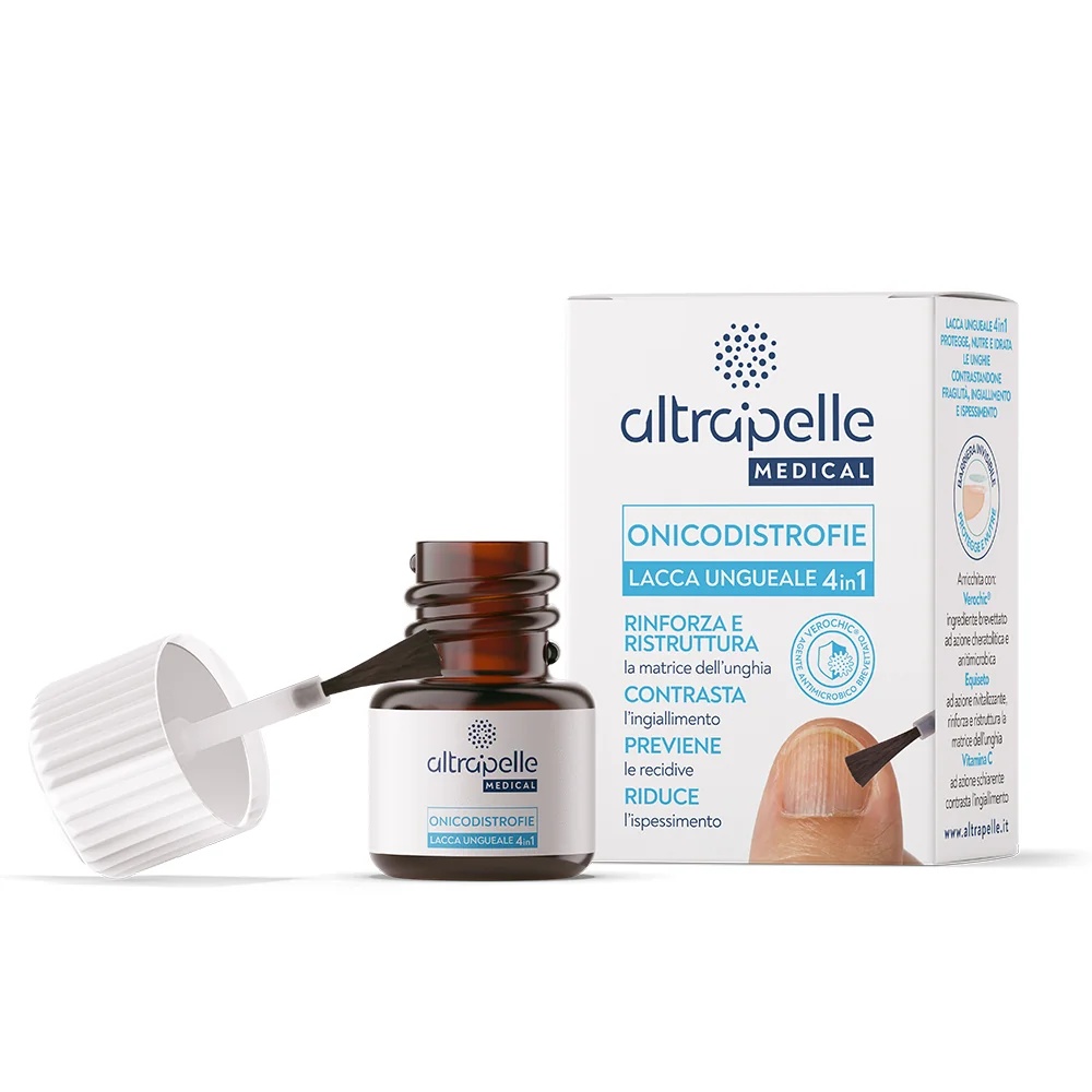 ALTRAPELLE Altrapelle Medical 4in1 Nagellack 7 ml zur Behandlung von Nagelhautdystrophie