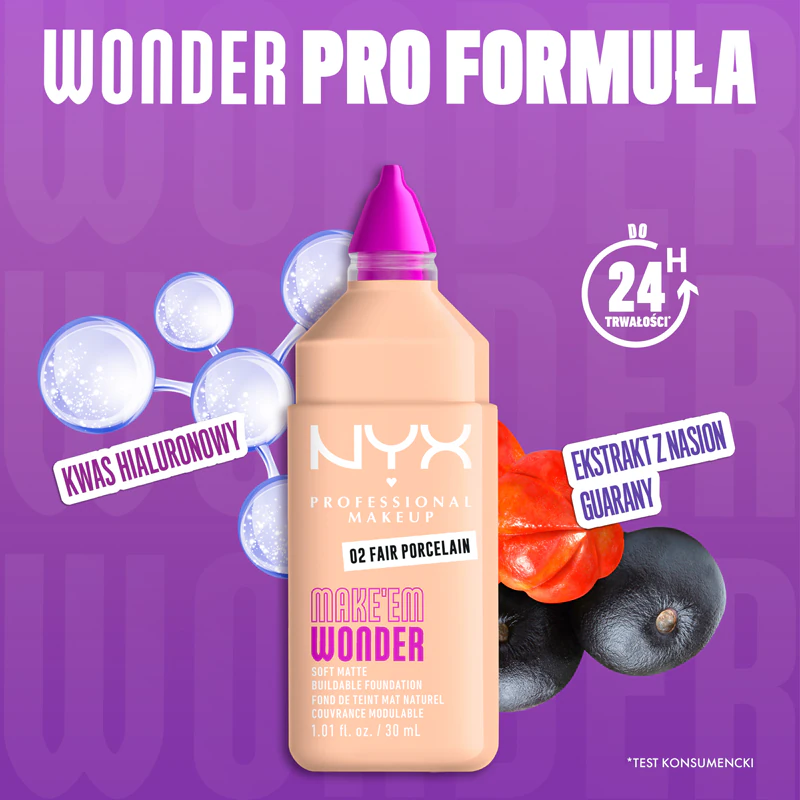 NYX Professional Makeup Make 'Em Wonder Light Mattifying Foundation