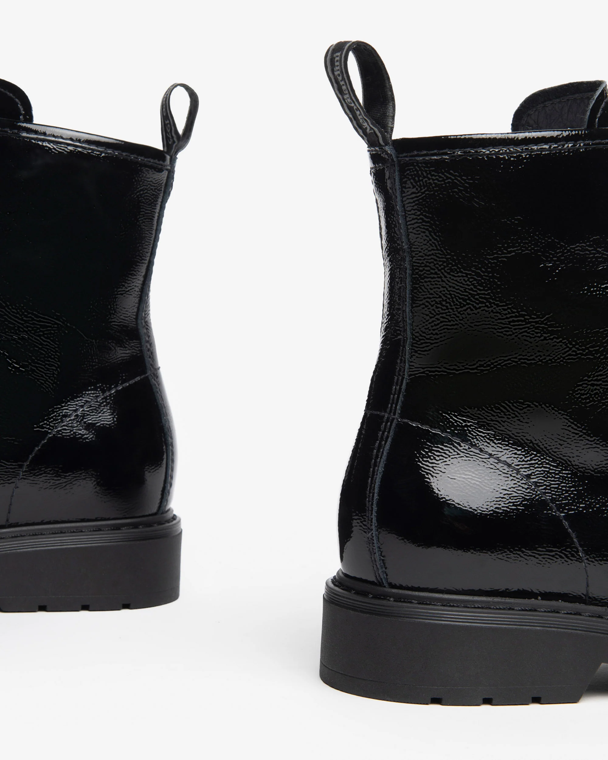  Damen-Amphibians aus Lackleder