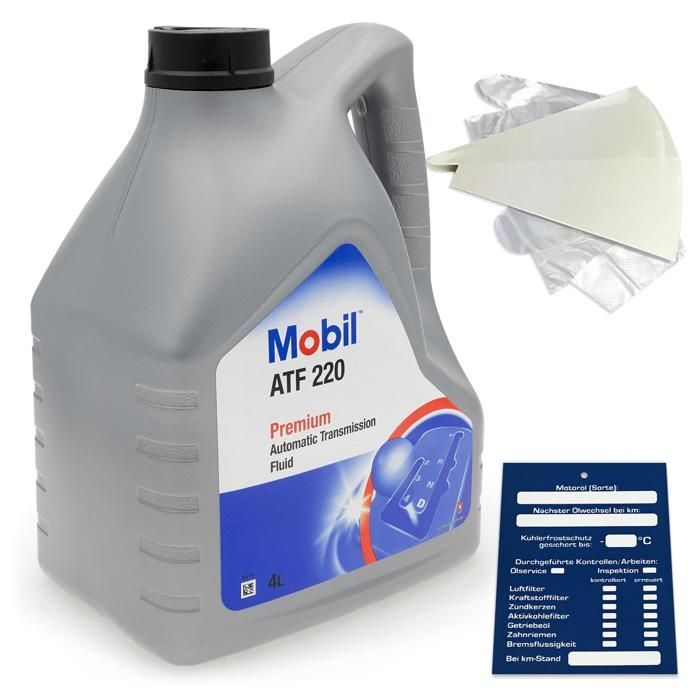 litros de Mobil ATF 220 Premium Transmisión Automática Dexron II D MB 236.7