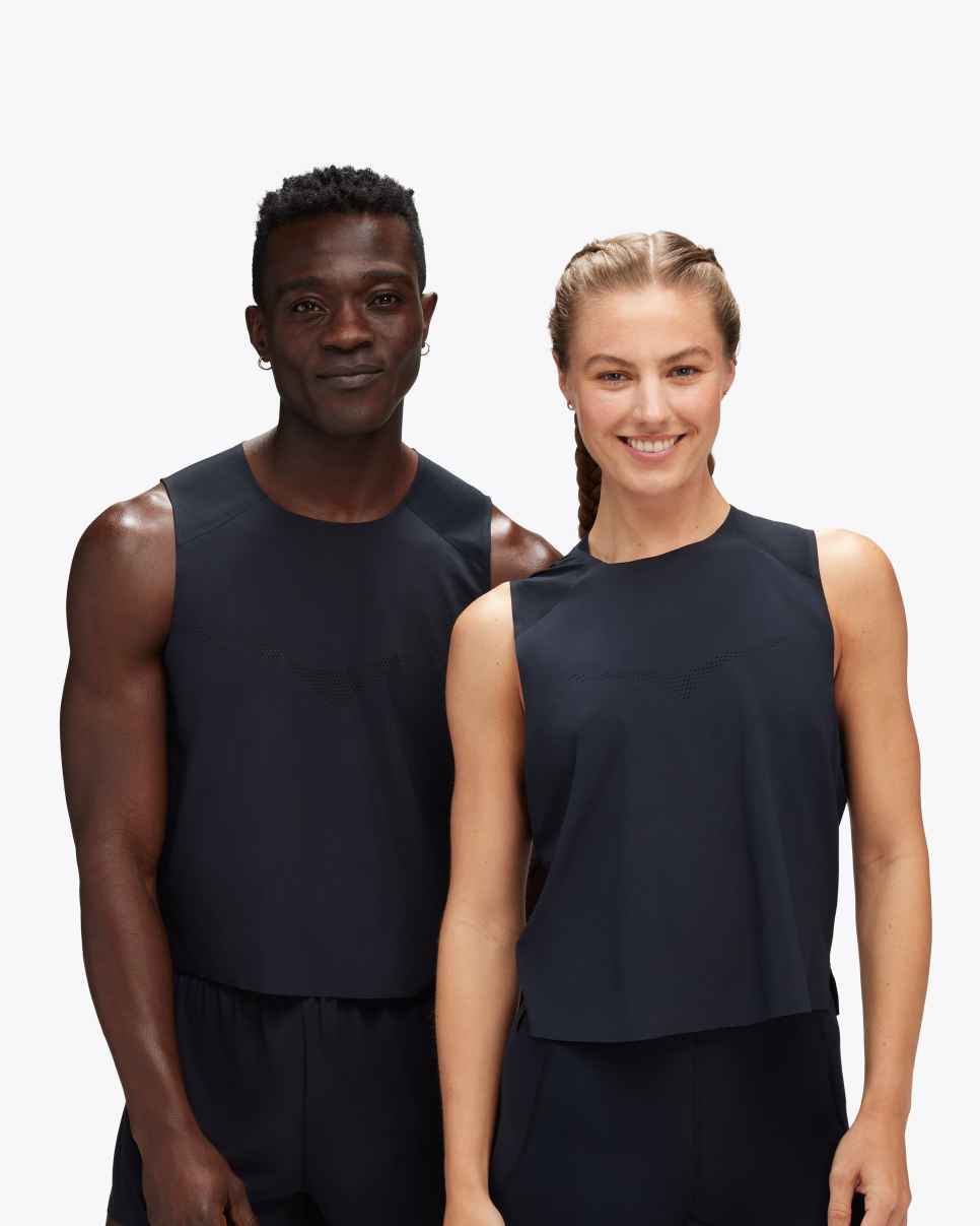 HOKA Race Day Tanktop Zwart