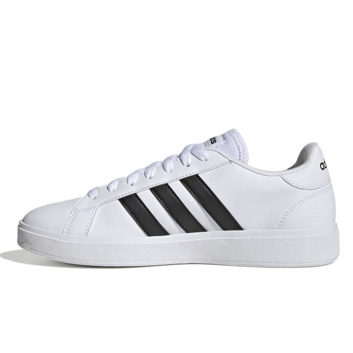 Scarpe da corsa Adidas Grand Court Base 2.0 da donna - Bianche - Terreno compatto