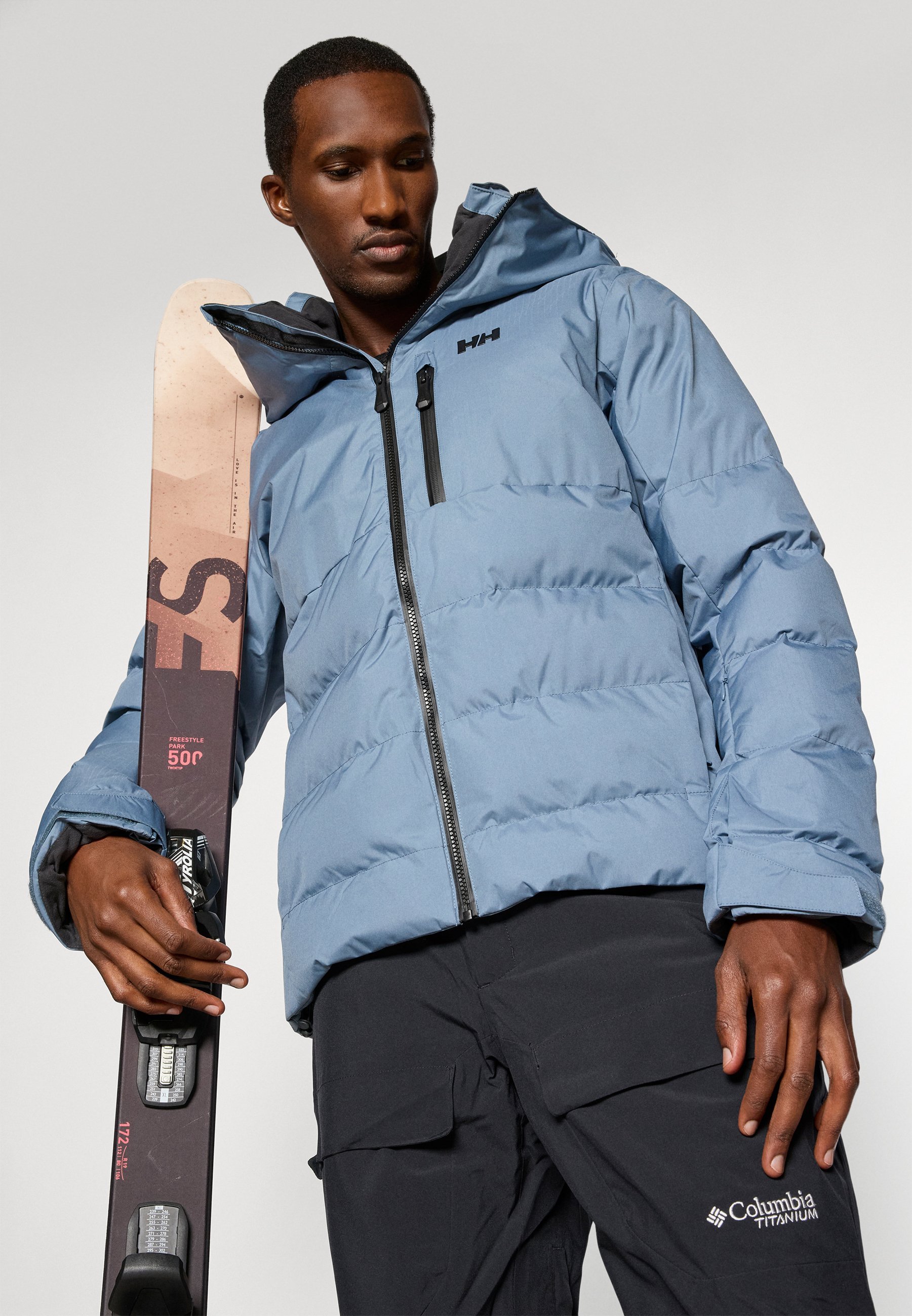 Helly Hansen KVITFJELL RACE PUFFY JACKET - Lyžařská bunda - sepraná námořnická