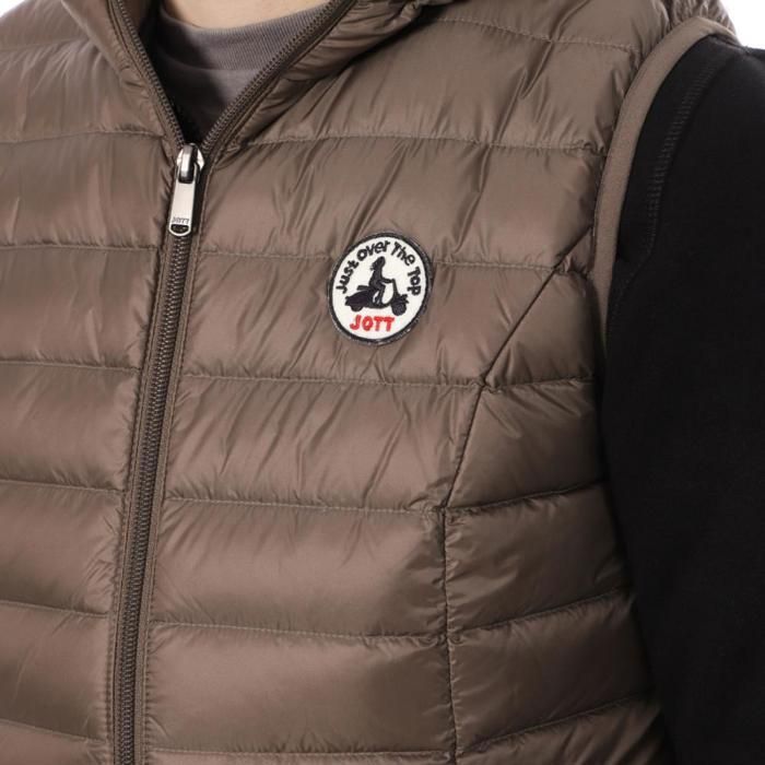 Doudoune Sans Manche Taupe Femme Jott Mali NOOS