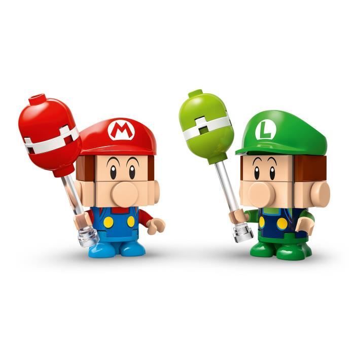 LEGO Super Mario 72034 Mario Kart – Bébé Mario contre Bébé Luigi - Cadeau Nintendo
