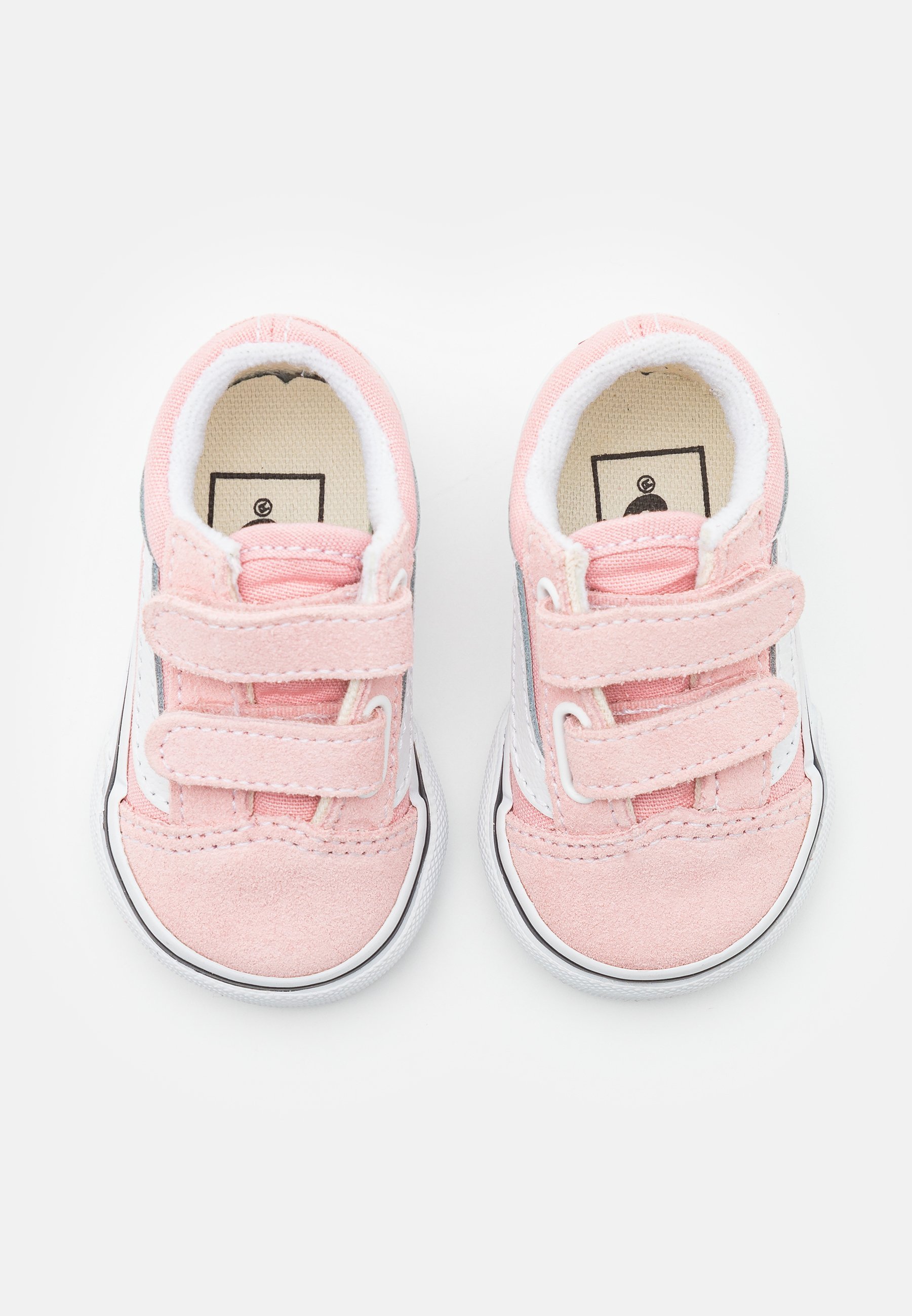 Vans TD OLD SKOOL UNISEX - Sneakers - poederroze/echt wit