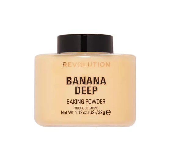 Makeup Revolution Baking Powder puder sypki Banana Deep 32g
