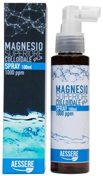AESSERE Aessere Superior Magnésium Colloïdal Plus Spray Buccale 1000 ppm 100 ml