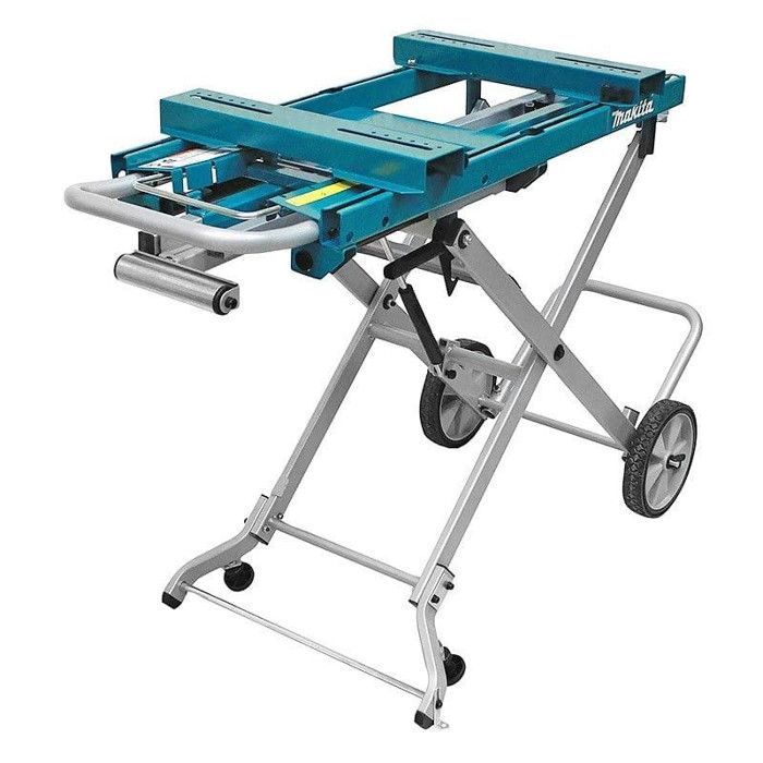 Chariot-établi - MAKITA - DEAWST05 - Aluminium - 4 roues - Compatible scies LH/LS