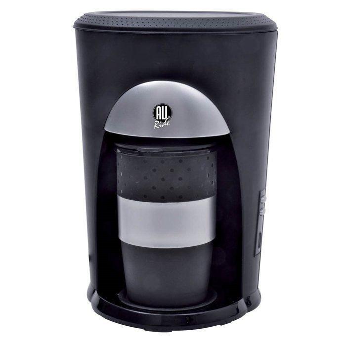 Automatic Coffee Maker - ALLRIDE - 12V - 170W - Pod Compatible - Washable Filter