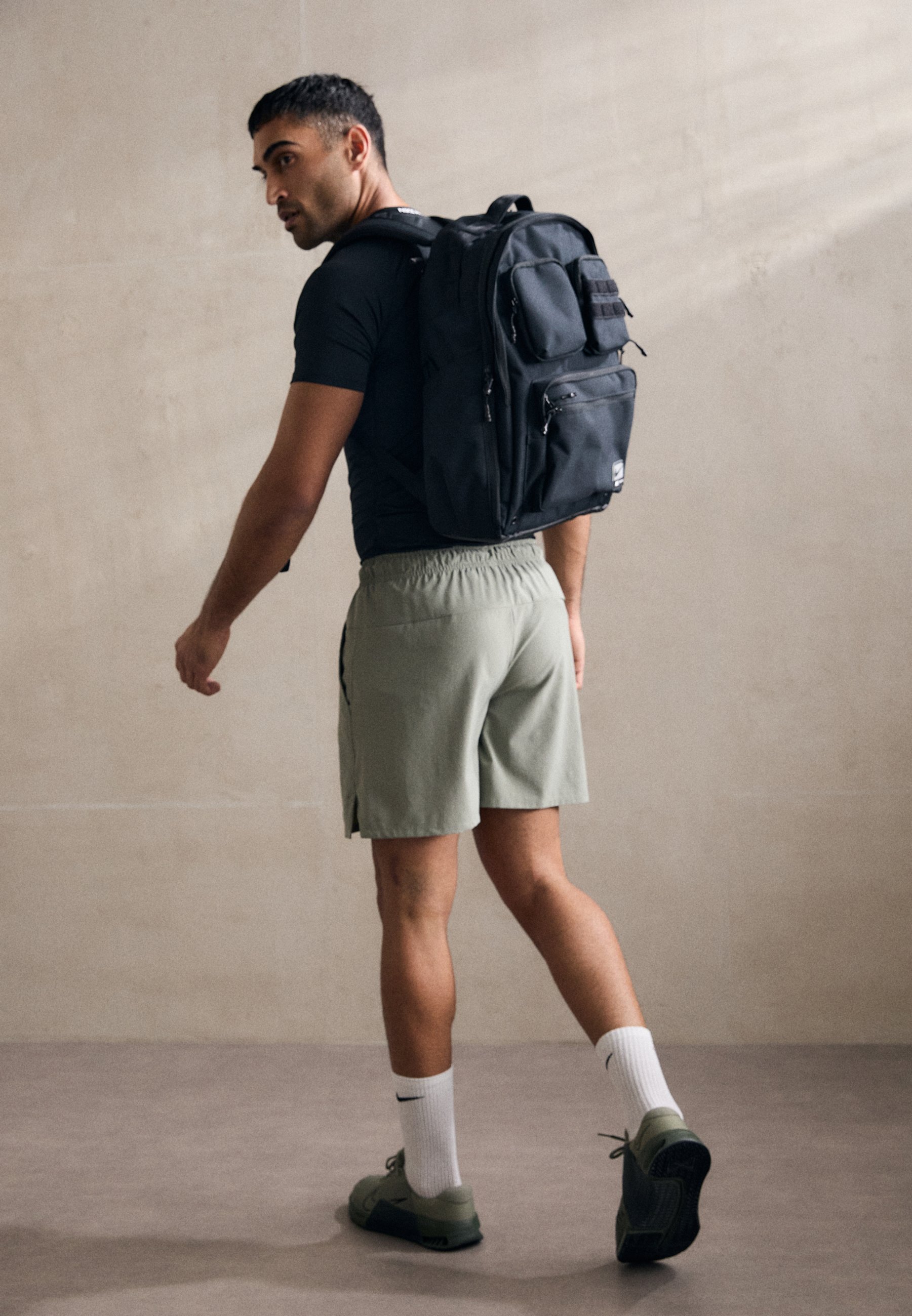 Nike Performance UTILITY POWER - Batoh - černá/bílá