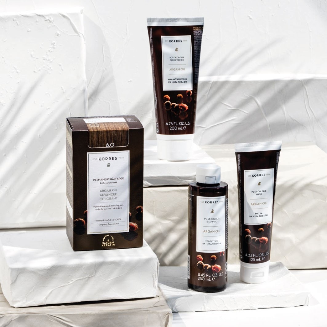 KORRES Shampooing Post-Coloration huile d'Argan
