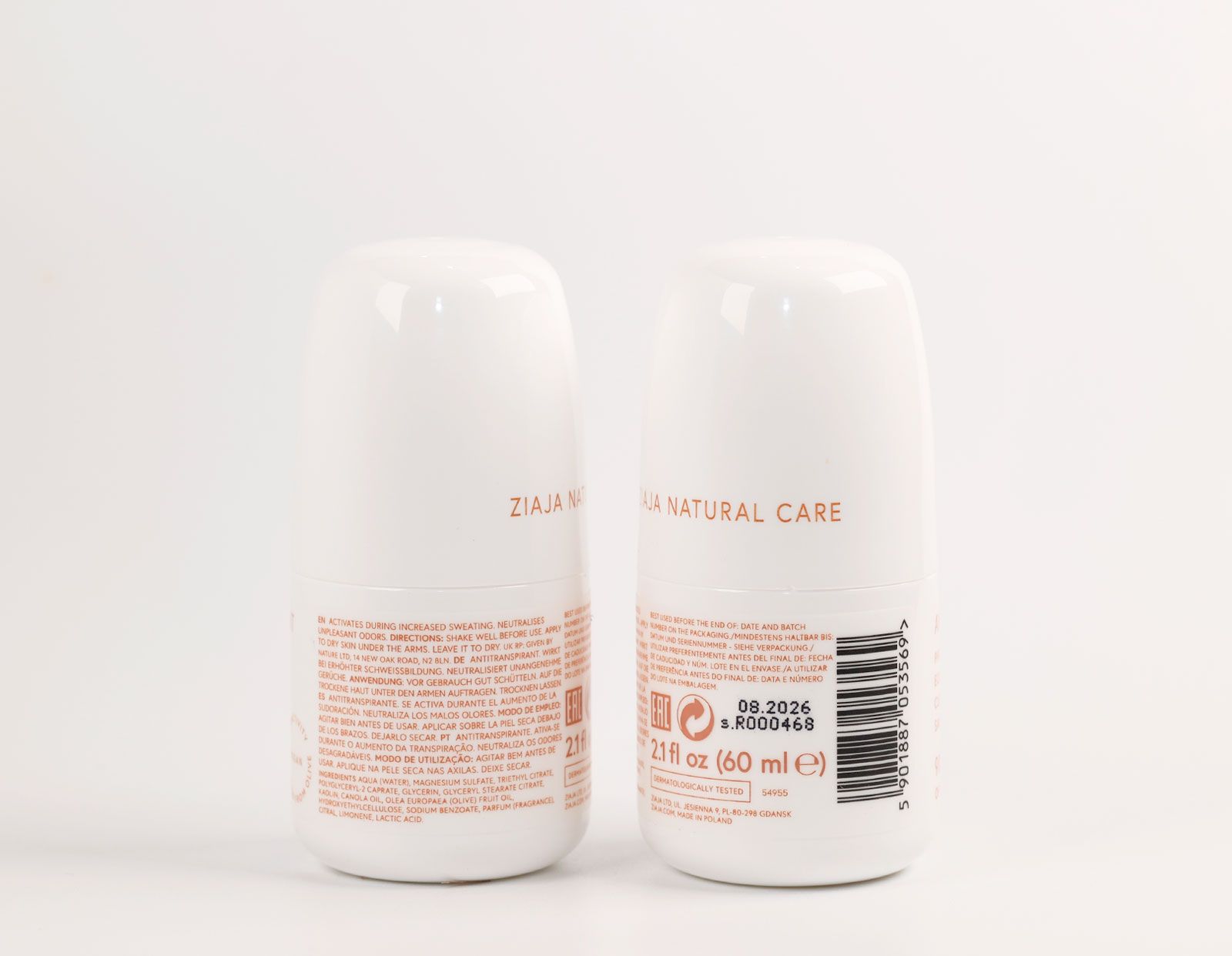 NATURAL CARE Antiperspirant Roll-on dezodoransi