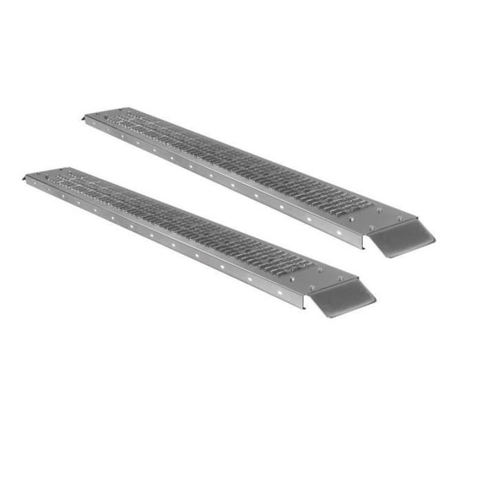 2 Rampes de chargement 180Cm Max 450Kg, pour moto, quad, tondeuse, machines diverses