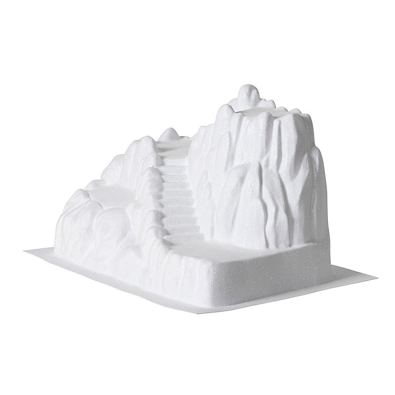 Bergmotief (20x30 cm) voor een kerstdorp