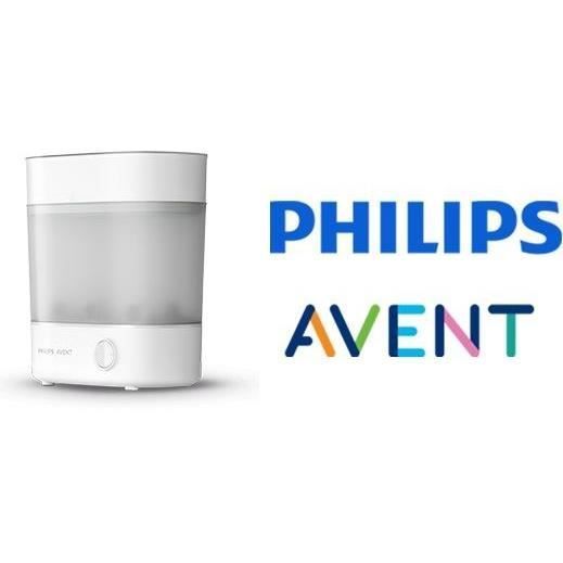 Stérilisateur - PHILIPS AVENT - Élimine 99,9% des bactéries - Stérilise et sèche en 40 min - Assure 24h de stérilisation