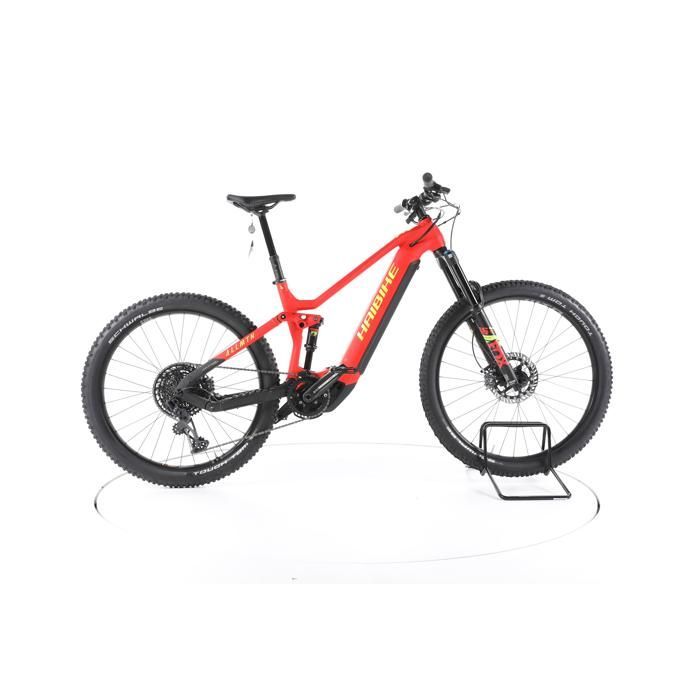 Electric bike - Haibike AllMtn 7 - red - Full suspension electric mountain bike - Yamaha 720 Wh Refurbished