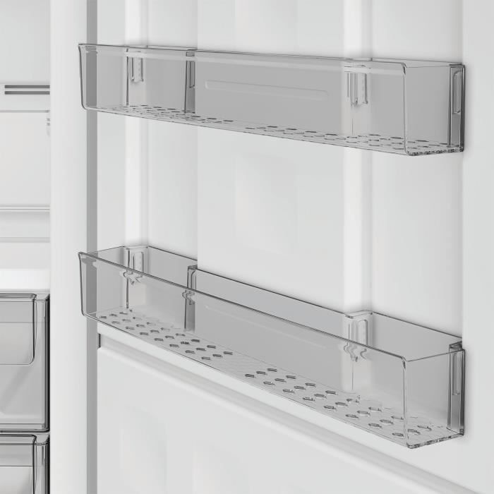 Upright freezer - WHIRLPOOL - WHFF6403X4E - Large capacity 404 L - 6 drawers - Energy class E - NoFrost - 191.2x70x81.3 cm - Stainless steel
