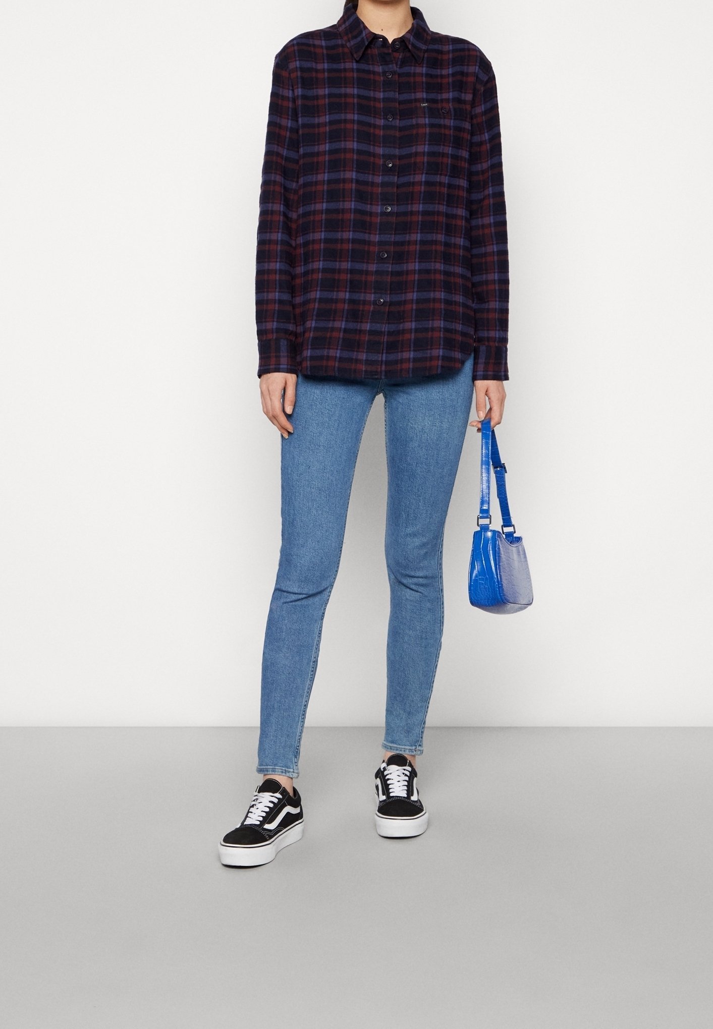 Lee Jeans Skinny Fit - blauer Denim