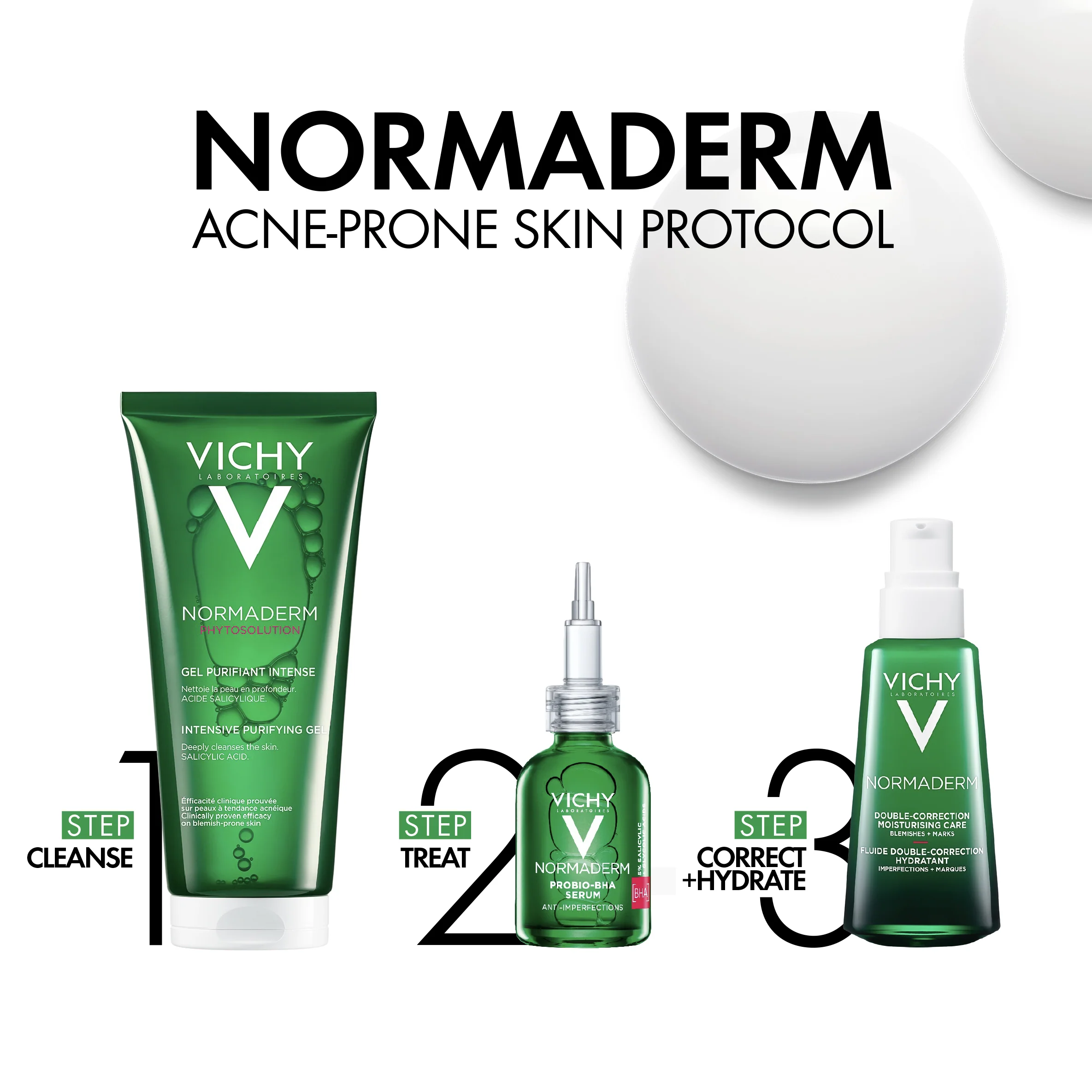 Normaderm Normaderm Trattamento Idratante Doppia Azione - Siero viso antimperfezioni