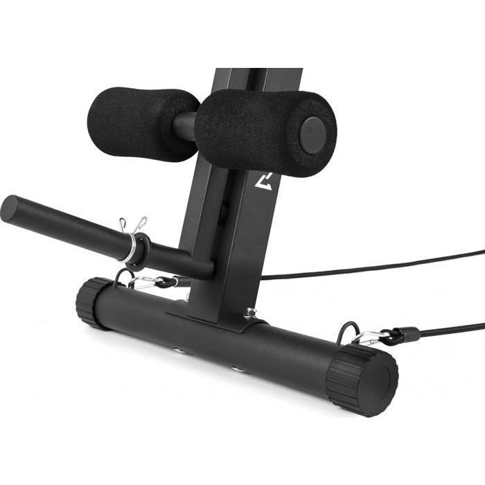 ZIPRO Multifunctional Weight Bench | Leg Press, Bicep Curl Station, Expanders | Foldable and Adjustable