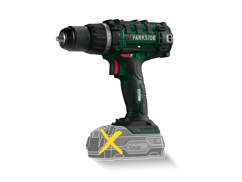 Furadeira/Parafusadeira sem fio PARKSIDE® PABS 20-Li G8, 20 V