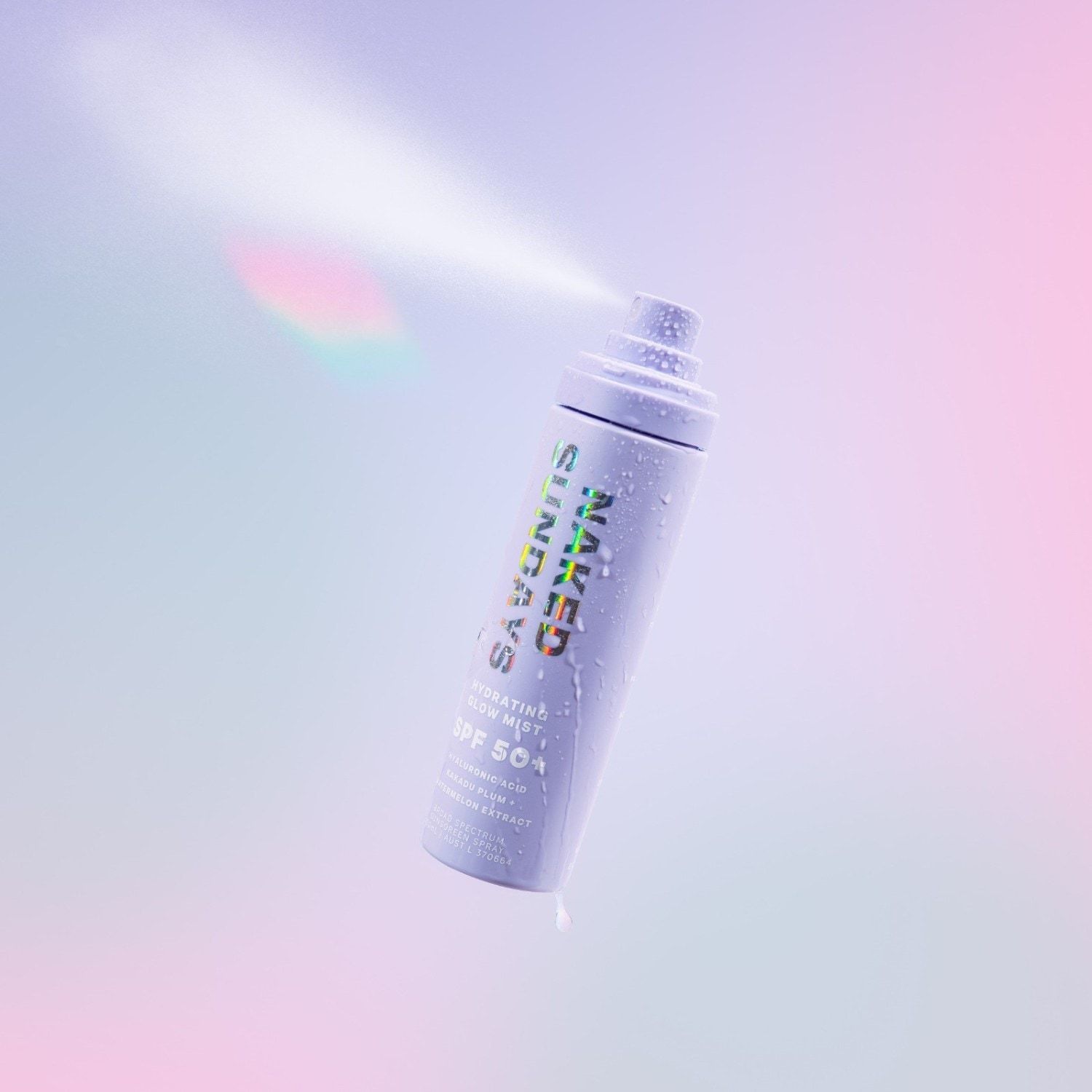Naked Sundays спреј за сунчање SPF 50+ хидратантни спреј за сјај – 50 мл – Мини
