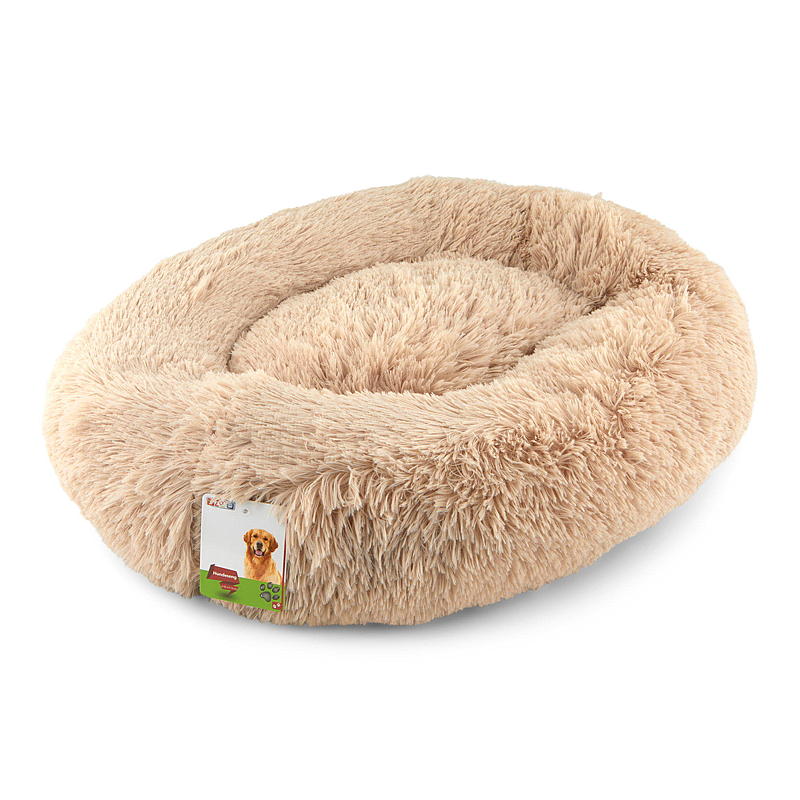 Zoozaker hundeseng ø 58 cm myk plysj