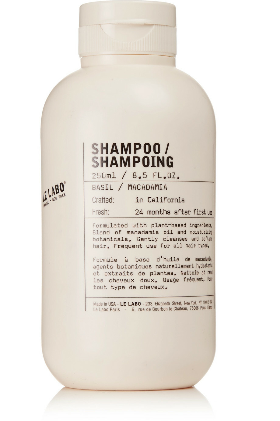 Bazalkový šampon na vlasy 250 ml - Le Labo
