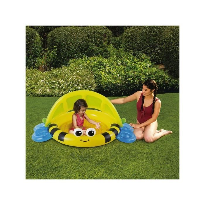 Piscine gonflable - Lil Bug - Rectangulaire - 132 x 102 x 55 cm - Extérieur - Mixte