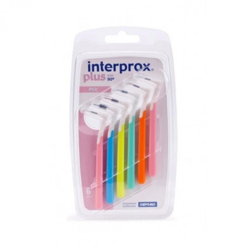 INTERPROX Interprox Plus Mix 6 tamaños diferentes de cepillos interdentales