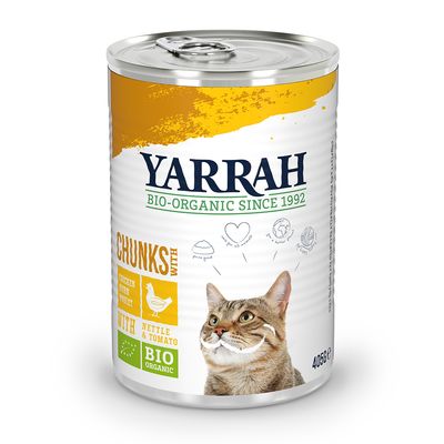 Yarrah Organic Chunks, format économique, 12 x 405 g