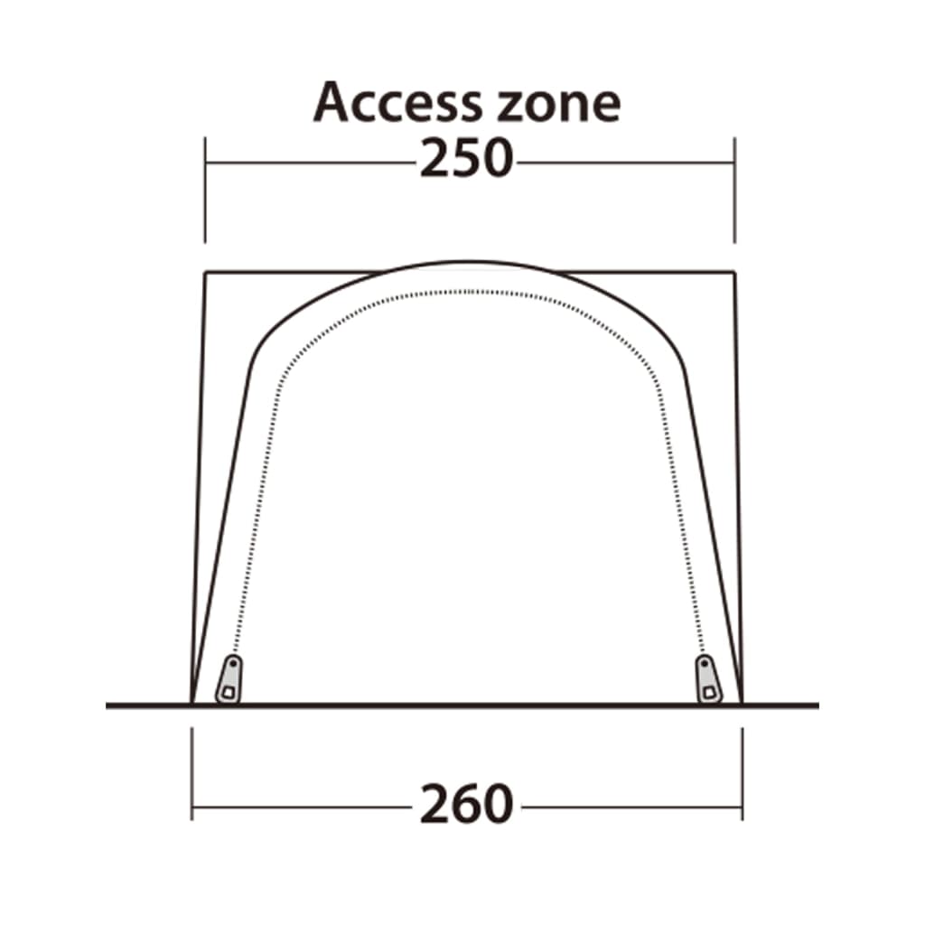  Tenda za kampere Outwell Newburg 160