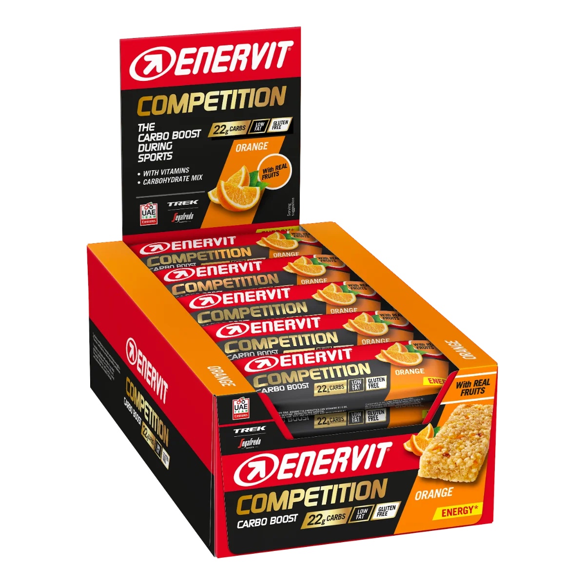 ENERVIT Enervit Competition Bar 30g Energieriegel mit Orangengeschmack