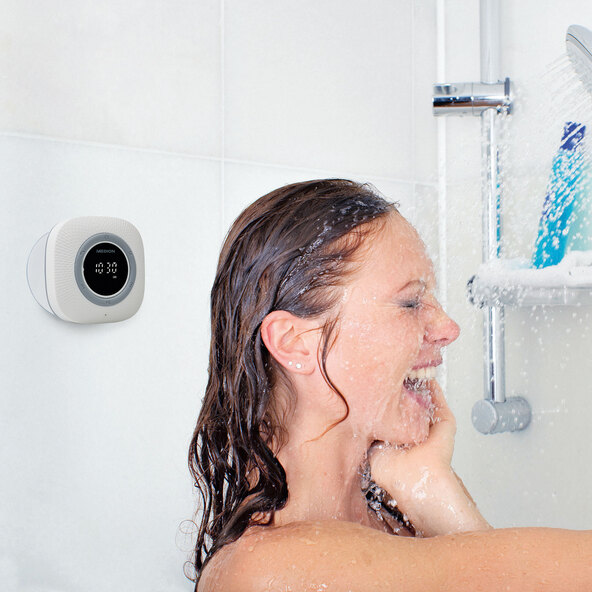 Shower radio (MD43881), white