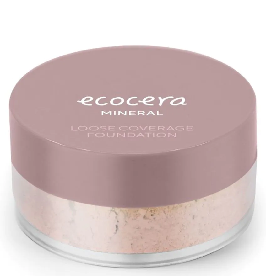 Ecocera Sypki podkład mineralny kryjący ciepły W2.0 Milano