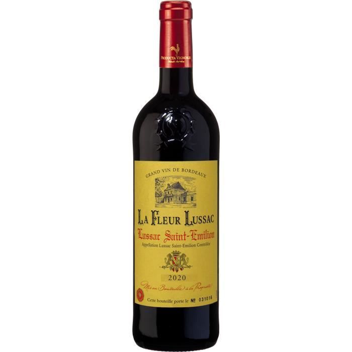 La Fleur Lussac 2022 Lussac Saint-Emilion - Vin rouge de Bordeaux