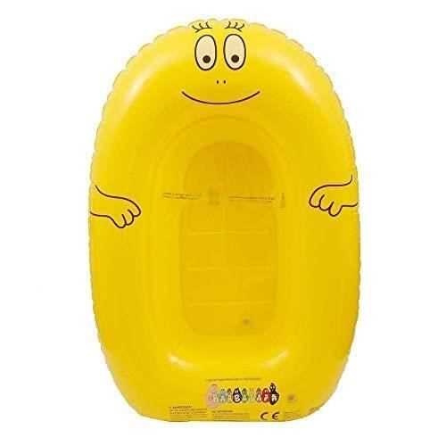 Inflatable boat for children - GRANDI GIOCHI - Barbapapa - Durable vinyl - 100x67 cm - Pink