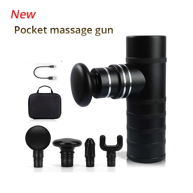 Mini Massage Gun Electric Massager for Body Massage Relax Deep Muscle Vibration Pain Relief Fascia Gun Electric Body Massager