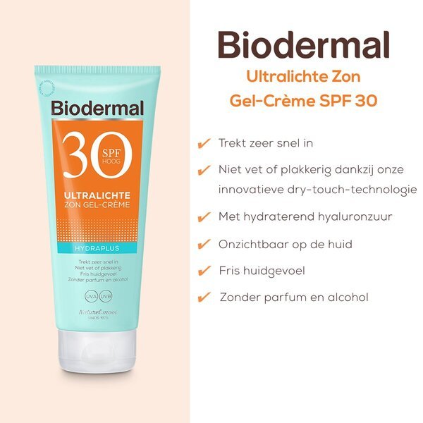 Biodermal Hydraplus SPF30 ultra lagana zon gel-krema 150ml