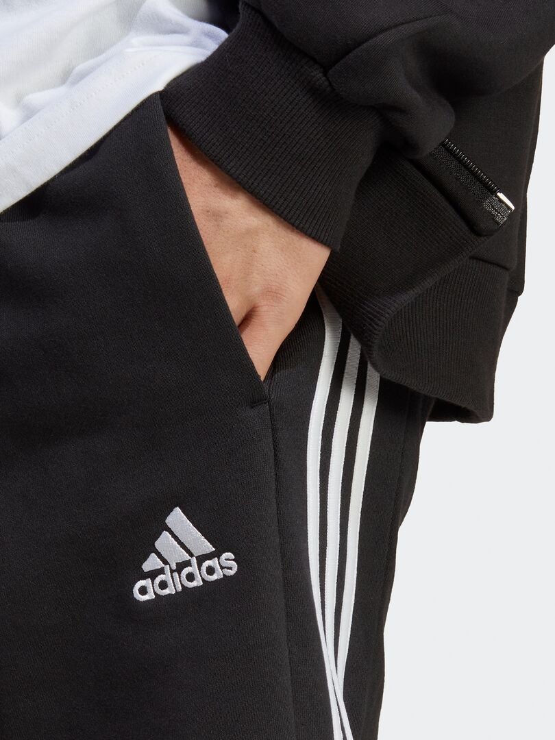 Spodenki frotte adidas - CZARNE