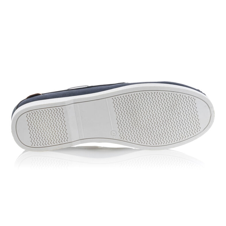 Blaue Herren-Loafer/Bootsschuhe