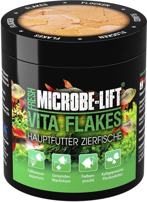 Microbe-Lift Vita Flakes VFS250G - Fischfutterflocken 30g
