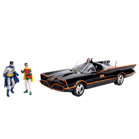 Mașină de jucărie Batman Classic Batmobile 1:18